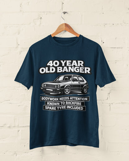 40 Year Old Banger Classic Hatchback T-Shirt