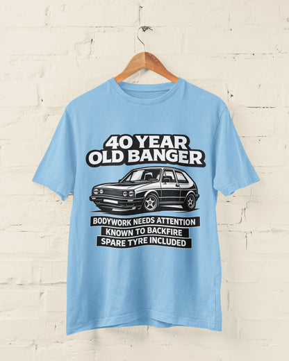 40 Year Old Banger Classic Hatchback T-Shirt