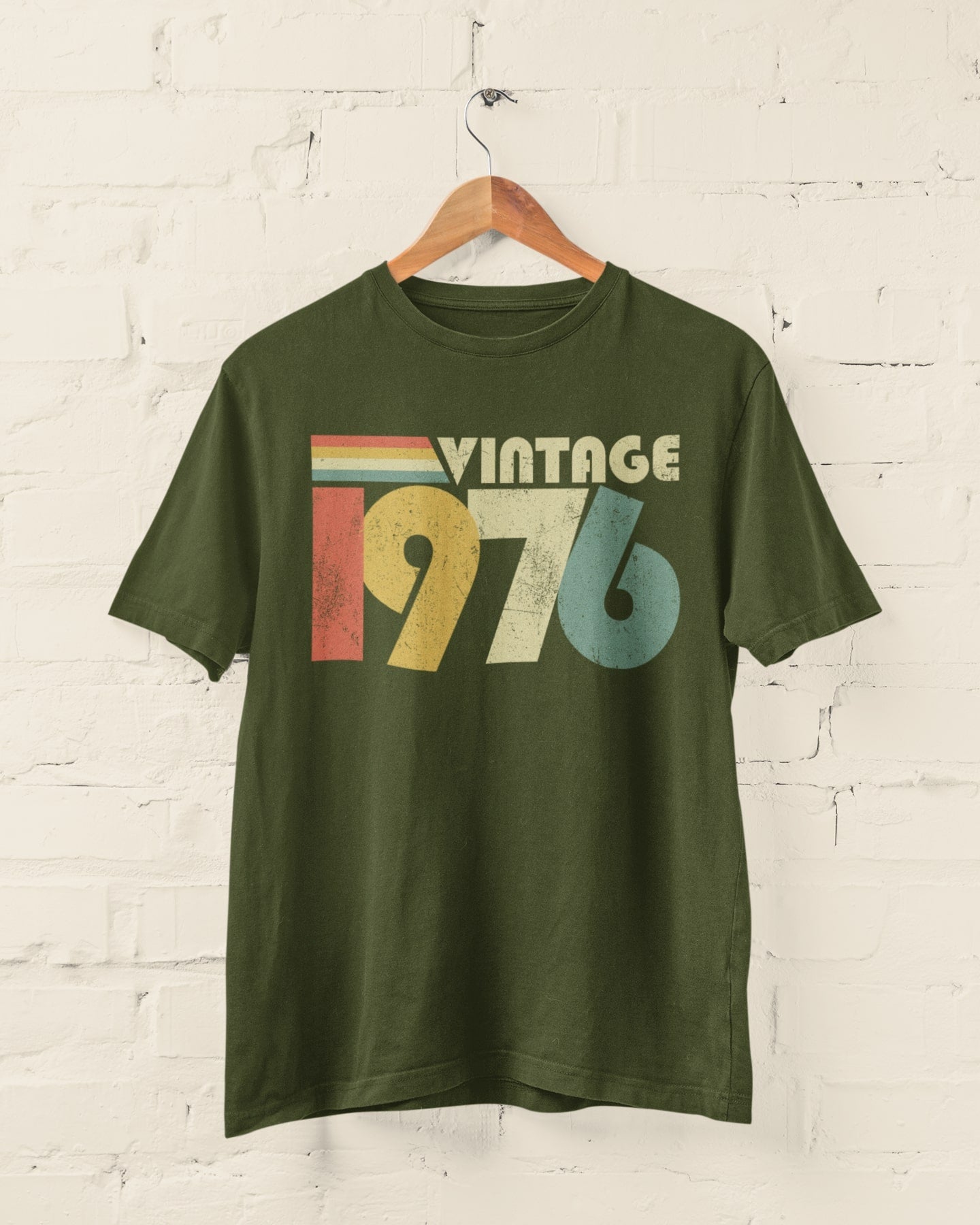 Vintage 1976 T-Shirt – 50th Birthday 2026 Retro Gift