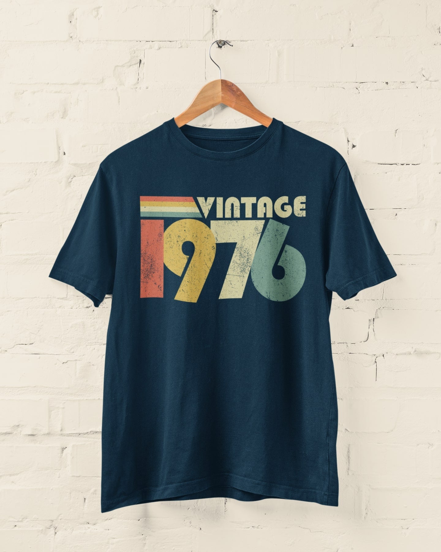Vintage 1976 T-Shirt – 50th Birthday 2026 Retro Gift