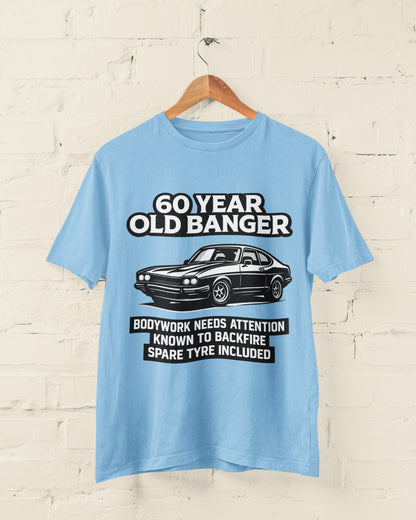 60 Year Old Banger Classic Car T-Shirt