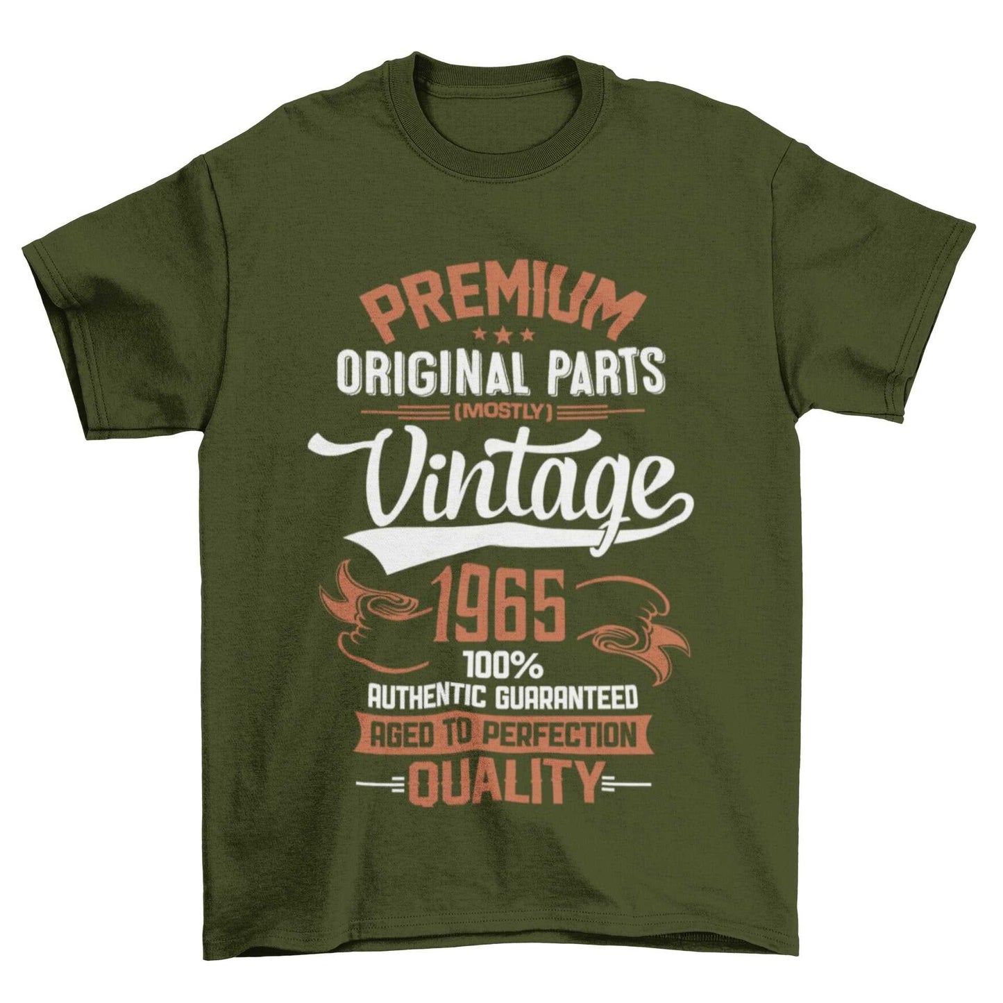 Galaxy Tees Men's Vintage 1965 Original Parts Funny 60th Birthday in 2Galaxy Tees