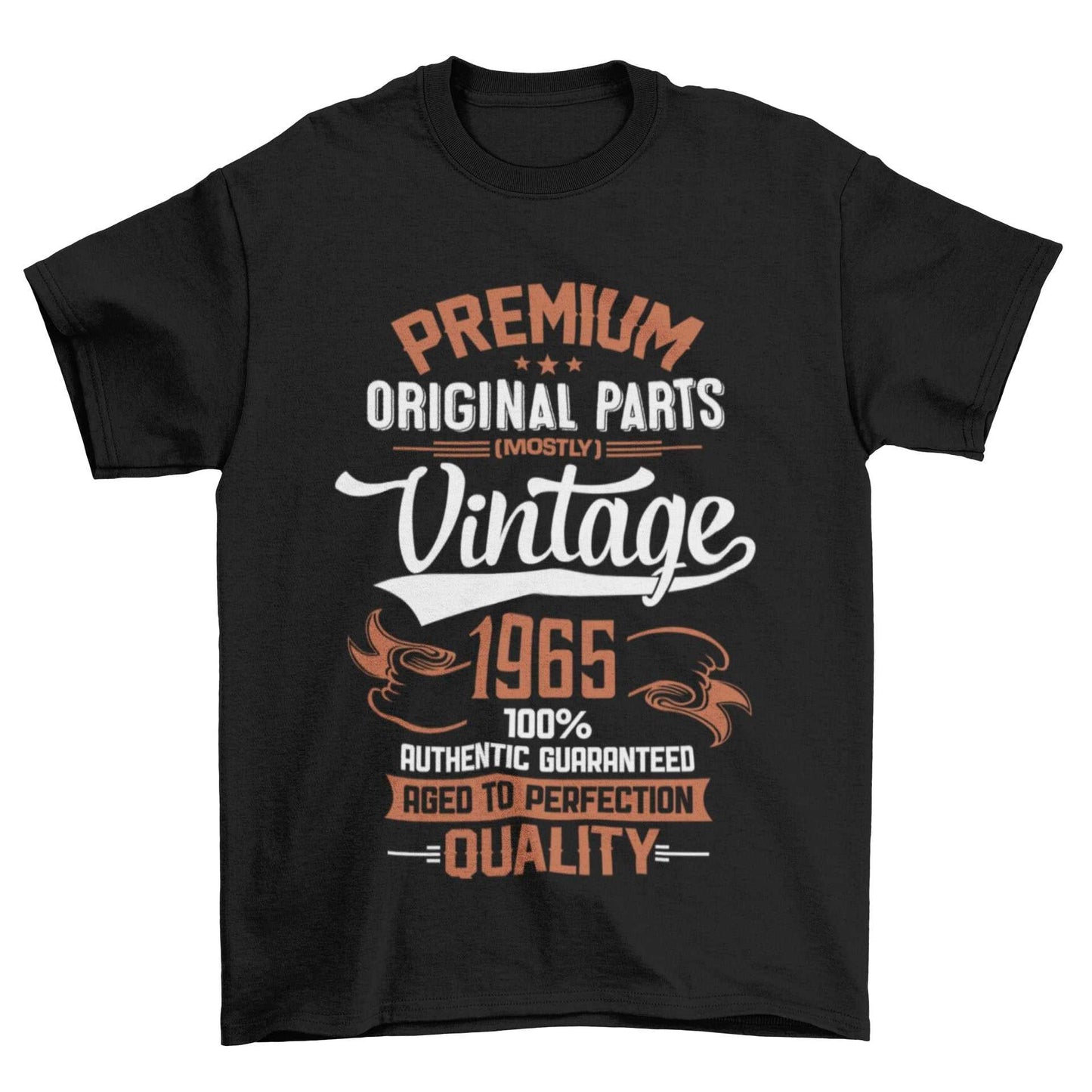 Galaxy Tees Men's Vintage 1965 Original Parts Funny 60th Birthday in 2Galaxy Tees