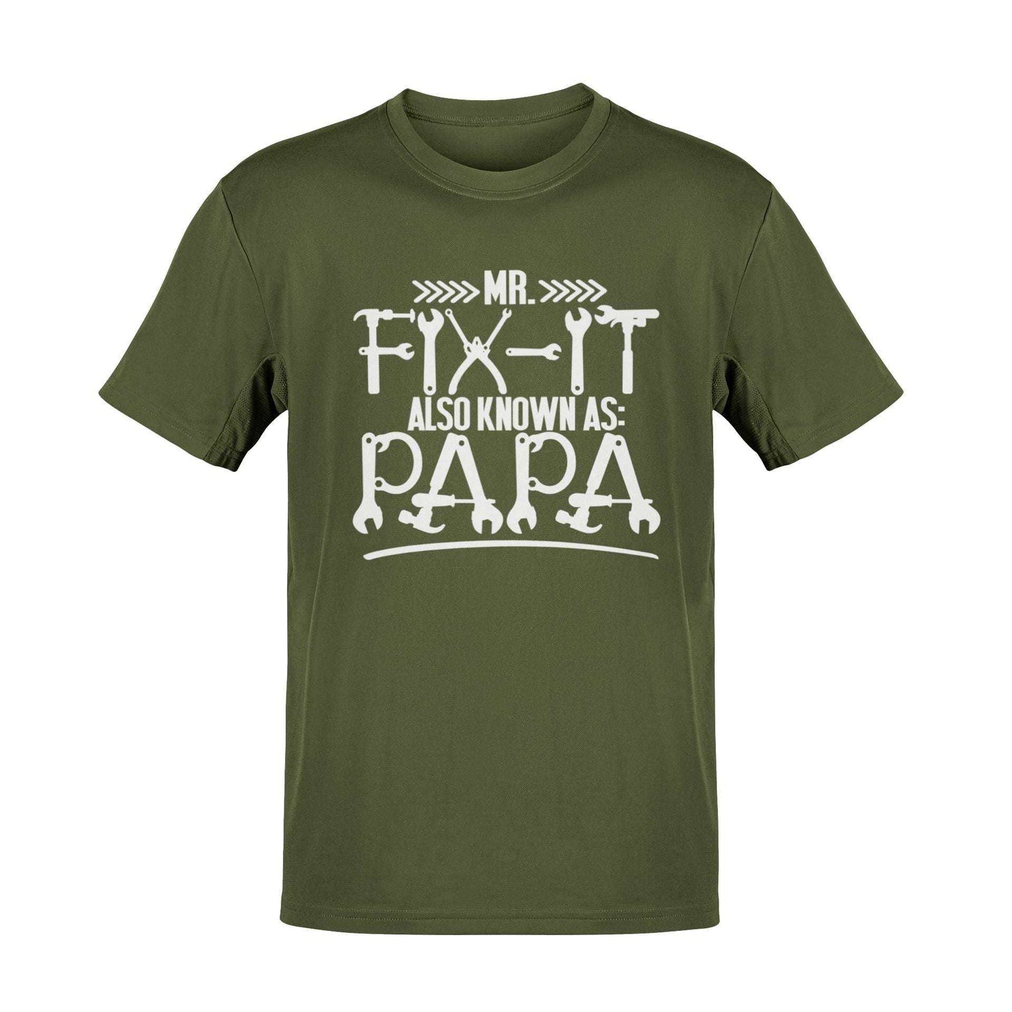 MR FIX IT Also Known As PAPA Funny T-Shirt Grandad Gift DIY Enthusiast T-Shirt