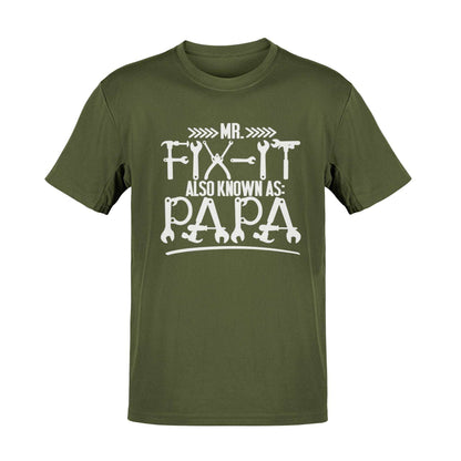 MR FIX IT Also Known As PAPA Funny T-Shirt Grandad Gift DIY Enthusiast T-Shirt