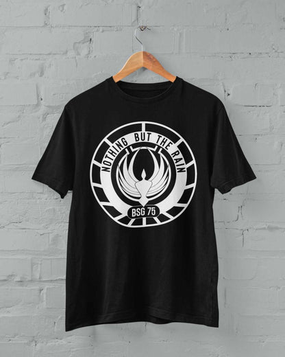 Nothing But The Rain BSG 75 T-Shirt Galactica Battlestar TV Sci Fi Gift T-Shirt