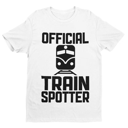 Official Train Spotter Funny T-Shirt Railway Enthusiast Gift Trainspotting T-Shirt