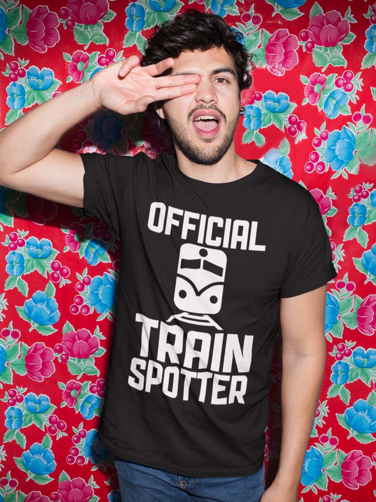 Official Train Spotter Funny T-Shirt Railway Enthusiast Gift Trainspotting T-Shirt