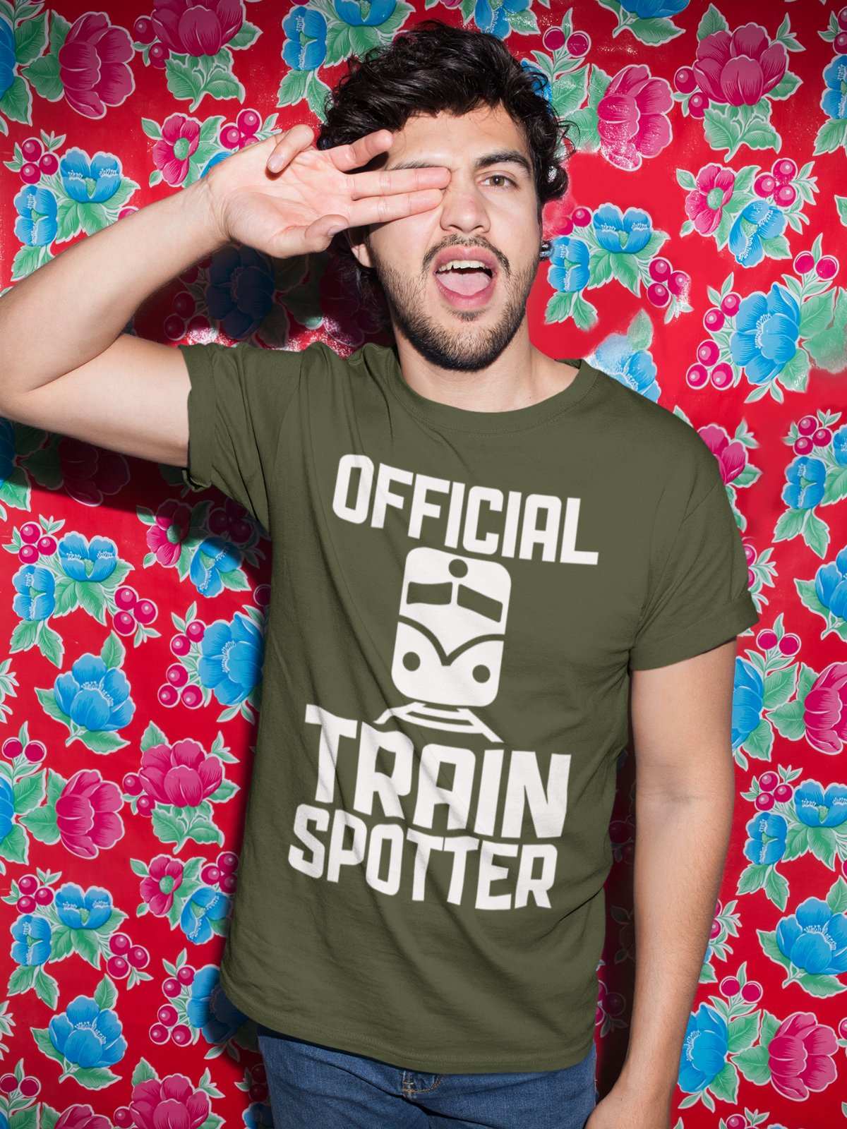 Official Train Spotter Funny T-Shirt Railway Enthusiast Gift Trainspotting T-Shirt