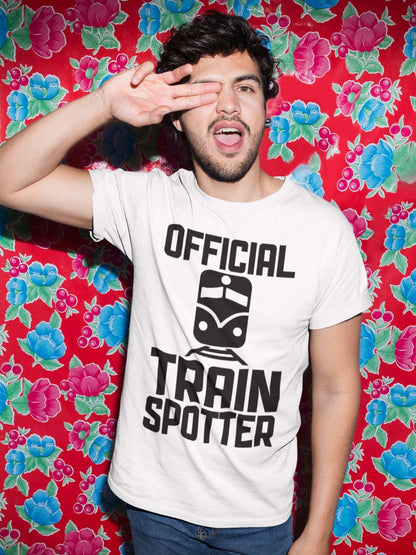Official Train Spotter Funny T-Shirt Railway Enthusiast Gift Trainspotting T-Shirt