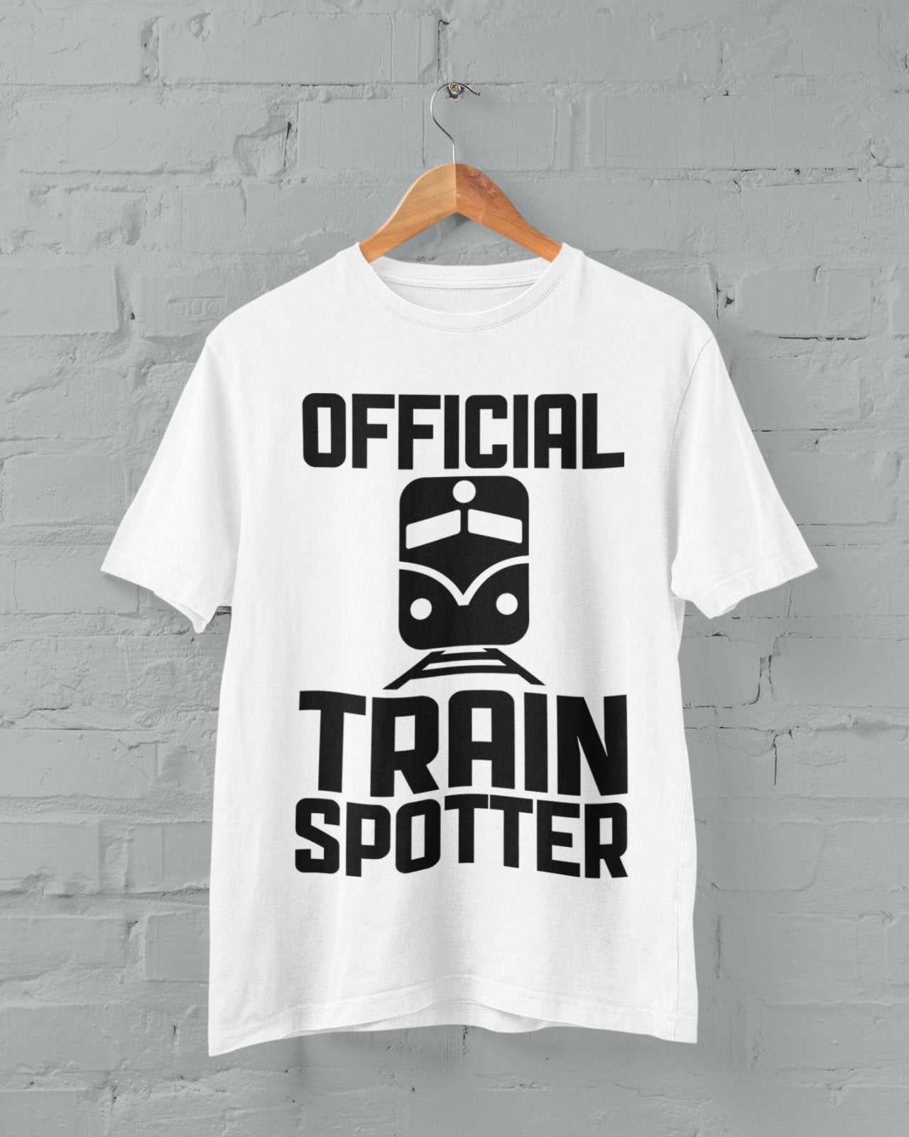 Official Train Spotter Funny T-Shirt Railway Enthusiast Gift Trainspotting T-Shirt