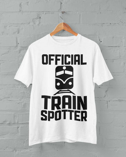 Official Train Spotter Funny T-Shirt Railway Enthusiast Gift Trainspotting T-Shirt