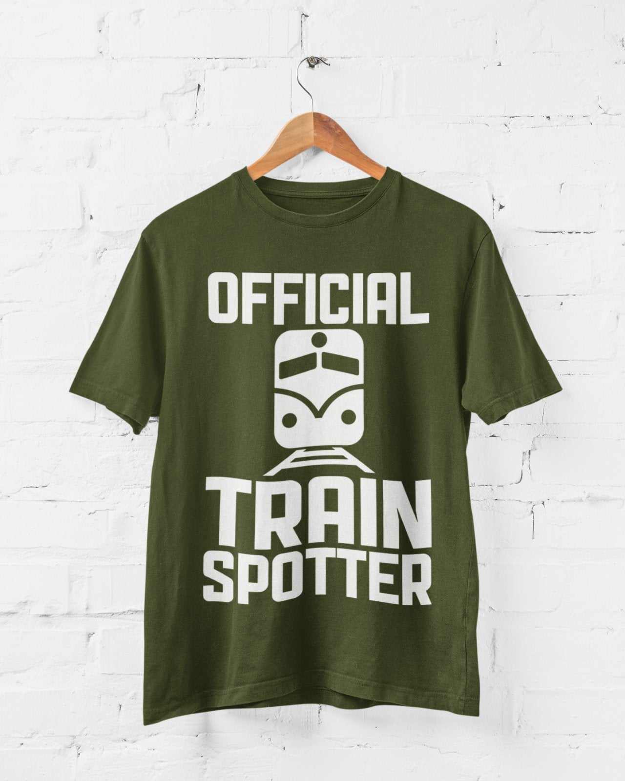 Official Train Spotter Funny T-Shirt Railway Enthusiast Gift Trainspotting T-Shirt