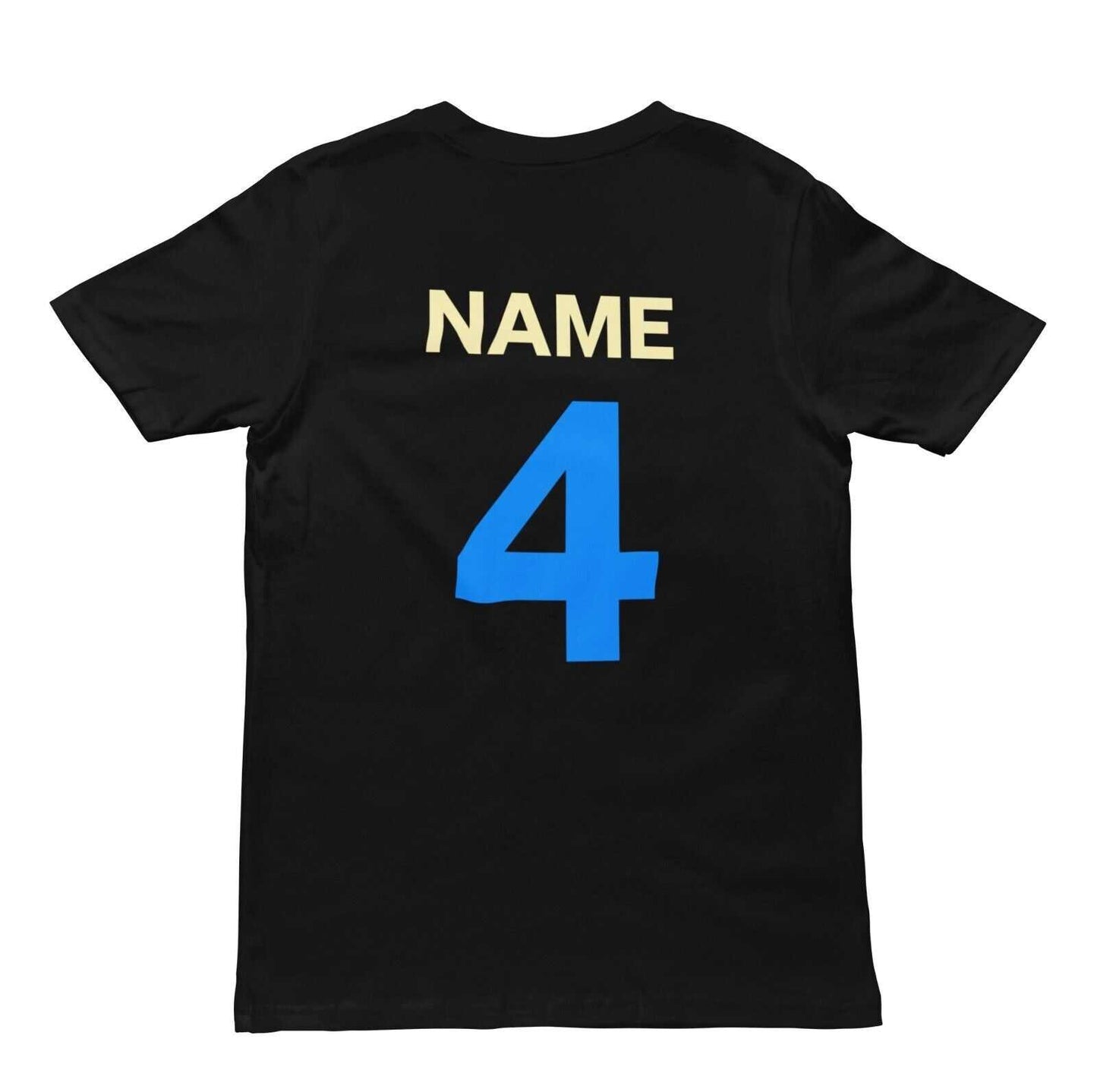 Personalised Boys 4th Birthday T-Shirt Awesome 4 Year Old NAME AND AGE ON BACK T-Shirt Gift