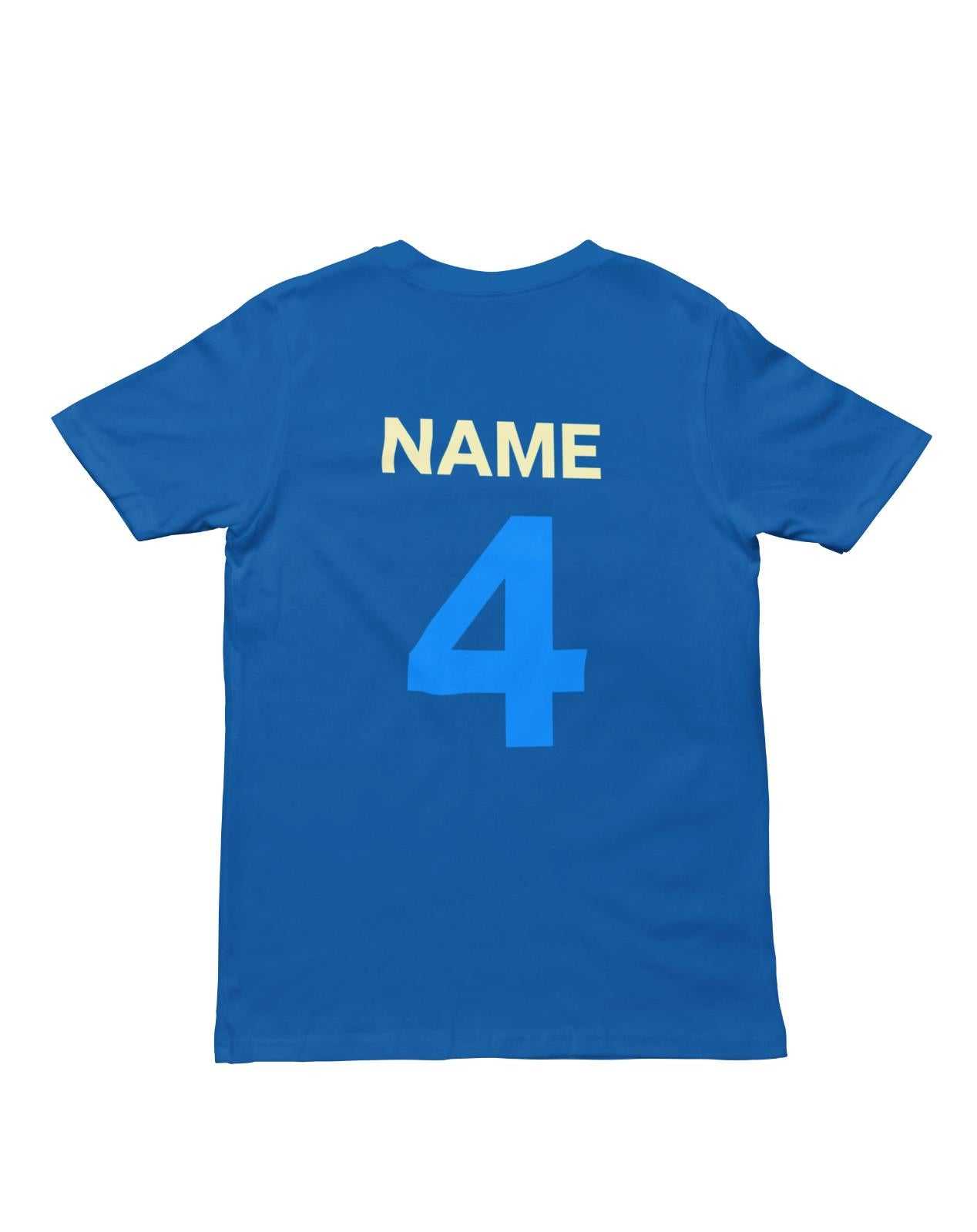 Personalised Boys 4th Birthday T-Shirt Awesome 4 Year Old NAME AND AGE ON BACK T-Shirt Gift