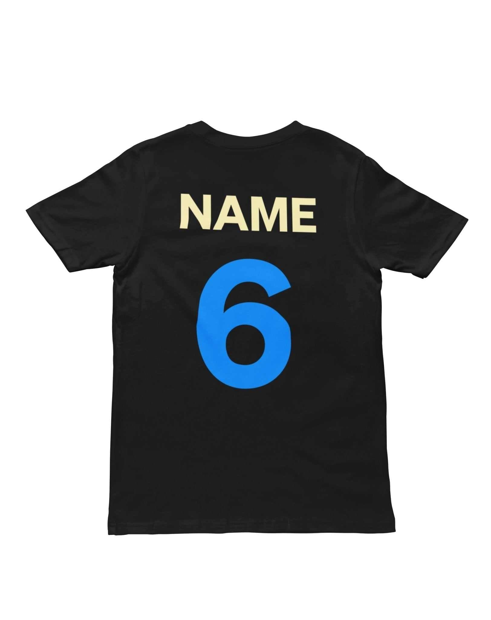 Personalised Boys 6th Birthday T-Shirt Awesome 6 Year Old NAME AND AGE ON BACK T-Shirt Gift