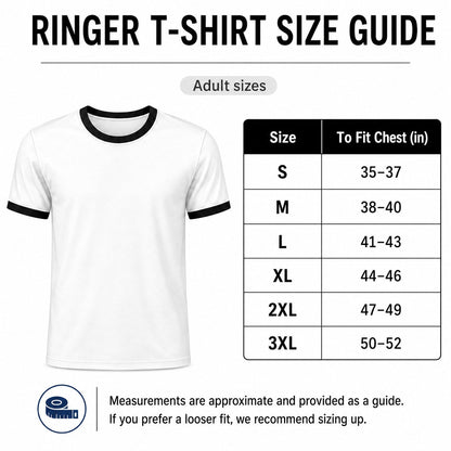 Personalised Germany Country Ringer T-Shirt – Custom Name & Number Back Print