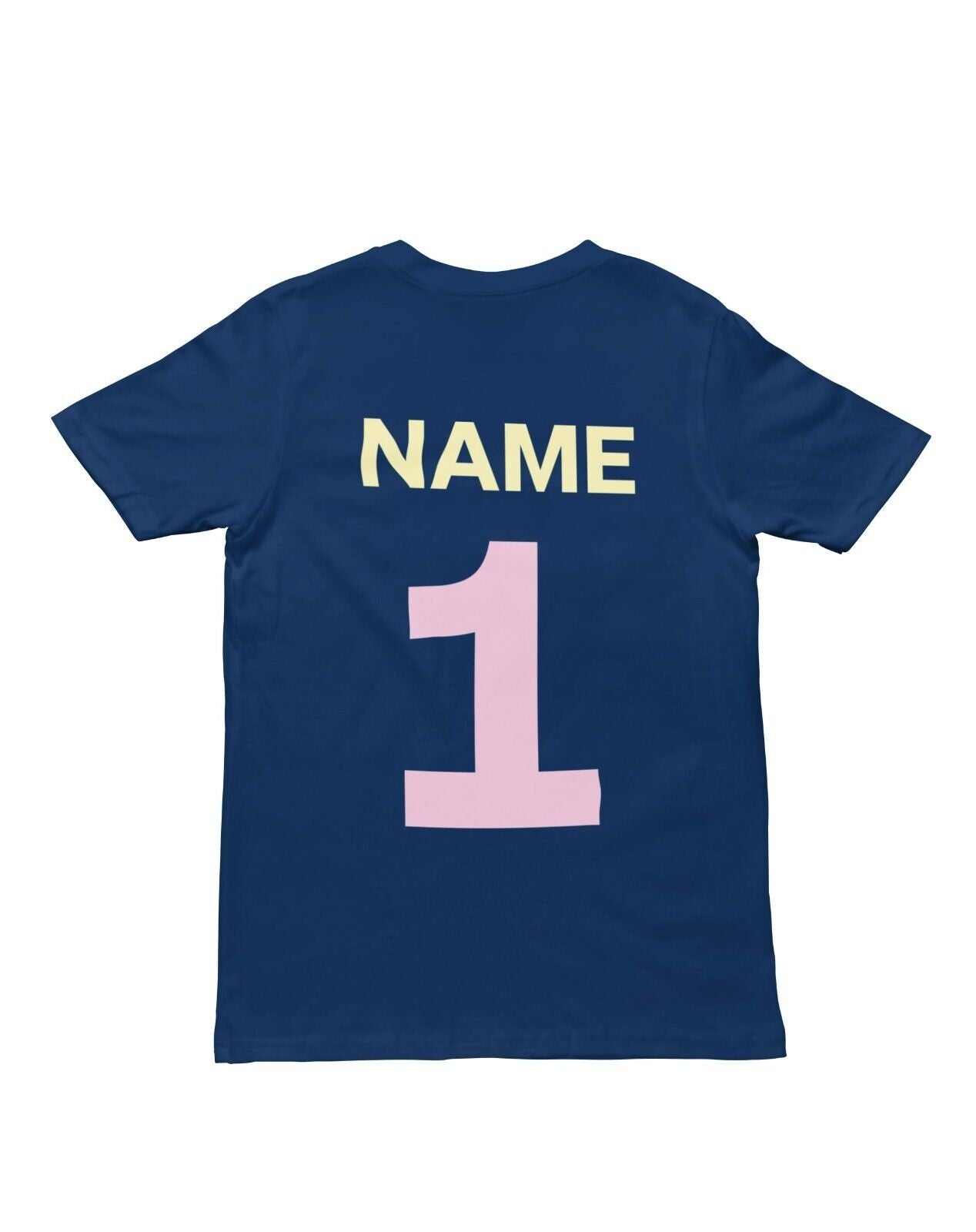 Personalised Girls 1st Birthday T-Shirt Awesome 1 Year Old NAME AND AGE ON BACK T-Shirt Gift