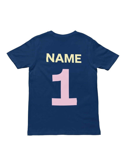 Personalised Girls 1st Birthday T-Shirt Awesome 1 Year Old NAME AND AGE ON BACK T-Shirt Gift