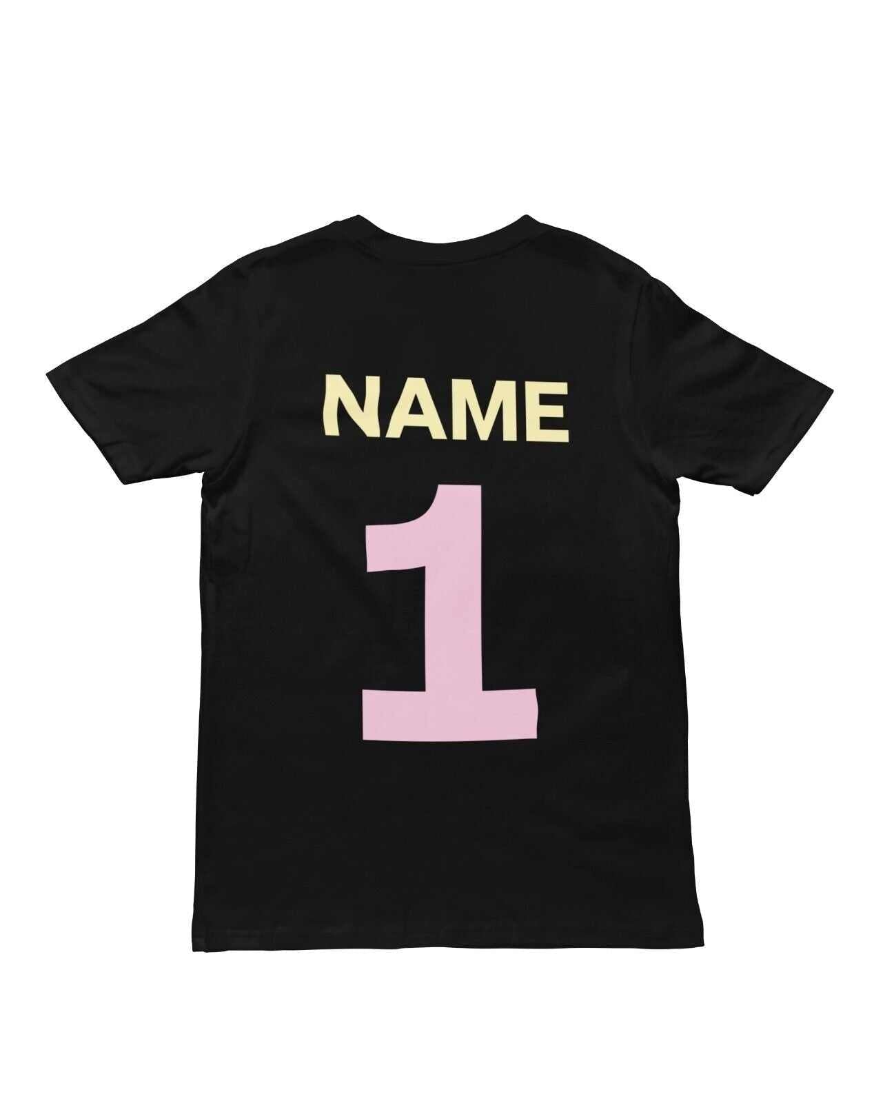 Personalised Girls 1st Birthday T-Shirt Awesome 1 Year Old NAME AND AGE ON BACK T-Shirt Gift