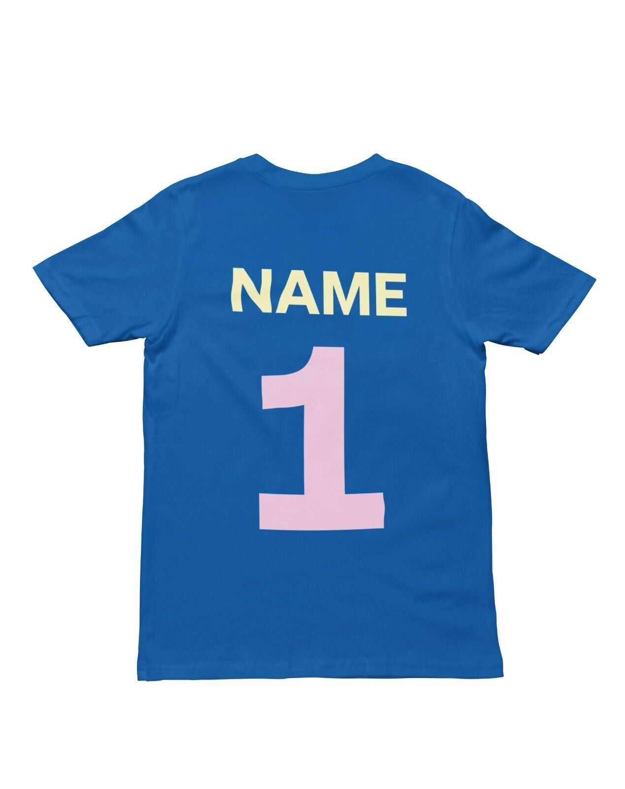 Personalised Girls 1st Birthday T-Shirt Awesome 1 Year Old NAME AND AGE ON BACK T-Shirt Gift