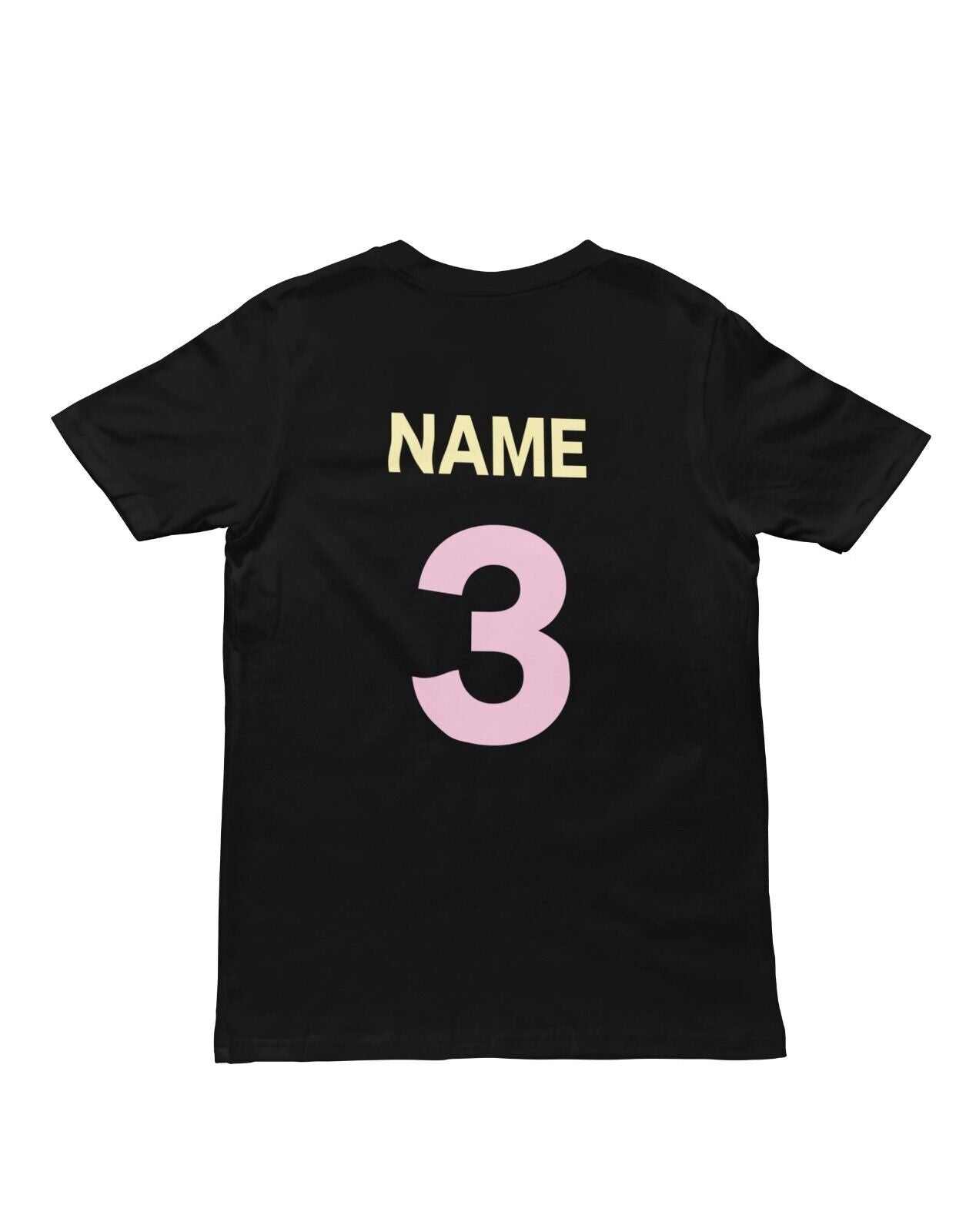 Personalised Girls 3rd Birthday T-Shirt Awesome 3 Year Old NAME AND AGE ON BACK T-Shirt Gift