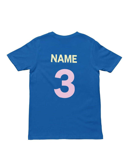 Personalised Girls 3rd Birthday T-Shirt Awesome 3 Year Old NAME AND AGE ON BACK T-Shirt Gift