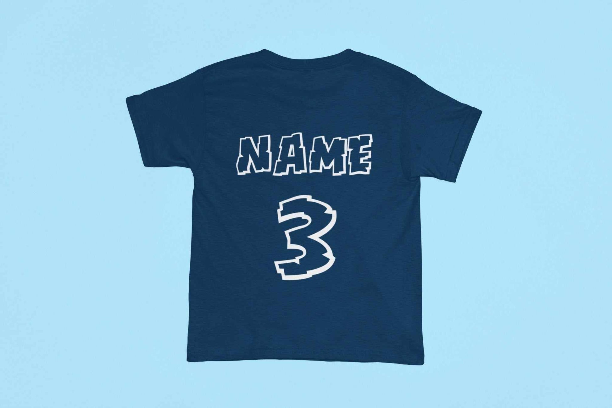Personalised Kids' 3rd Birthday Dinosaur T-Shirt, supporting product image 6