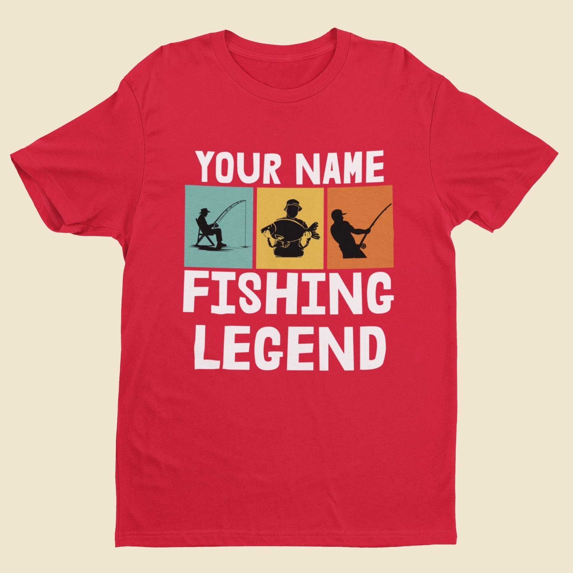 Personalised Kids''' Personalised 'Fishing Legend' T-Shirt - Custom Name Gift for Young Anglers T-Shirt