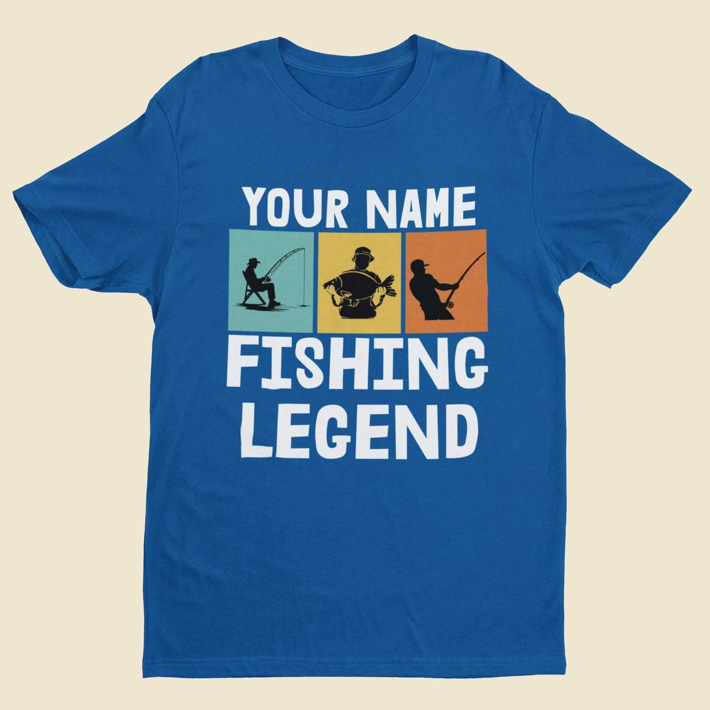 Personalised Kids''' Personalised 'Fishing Legend' T-Shirt - Custom Name Gift for Young Anglers T-Shirt
