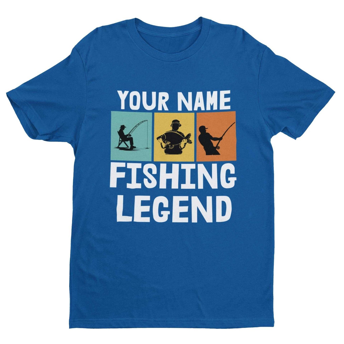 Personalised Kids''' Personalised 'Fishing Legend' T-Shirt - Custom Name Gift for Young Anglers T-Shirt