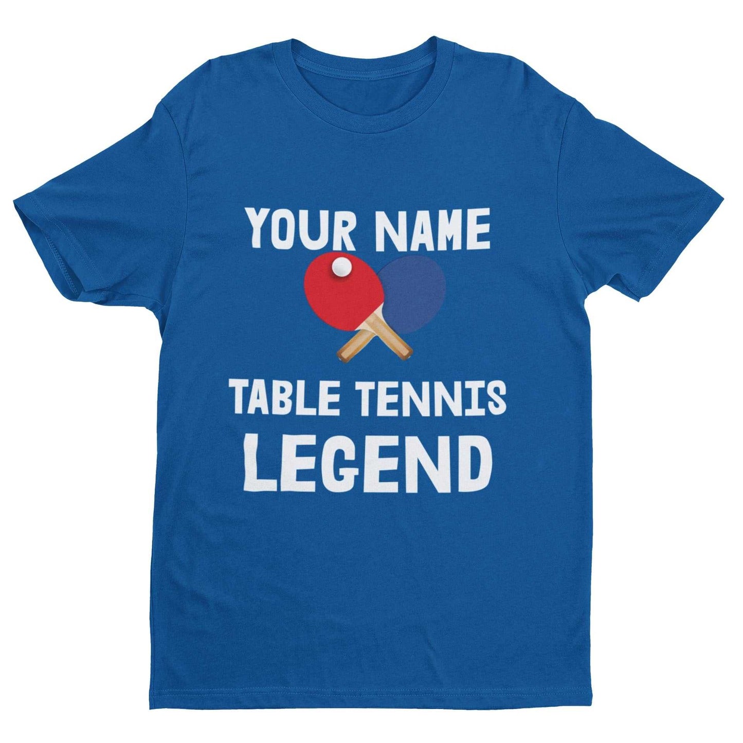 Personalised Kids''' Personalised Table Tennis Legend T-Shirt - Custom Name Ping Pong T-Shirt T-Shirt Gift