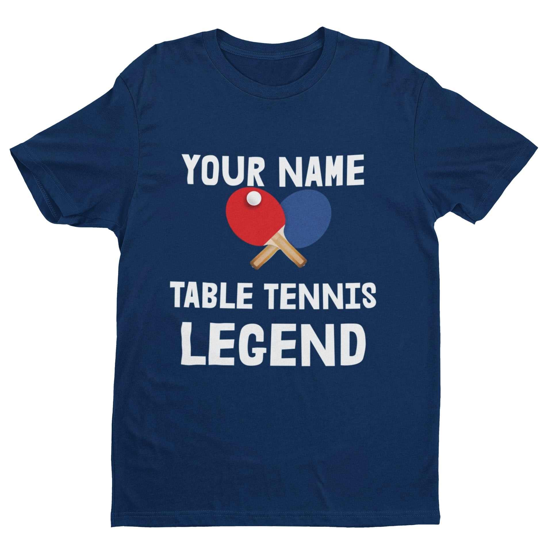Personalised Kids''' Personalised Table Tennis Legend T-Shirt - Custom Name Ping Pong T-Shirt T-Shirt Gift