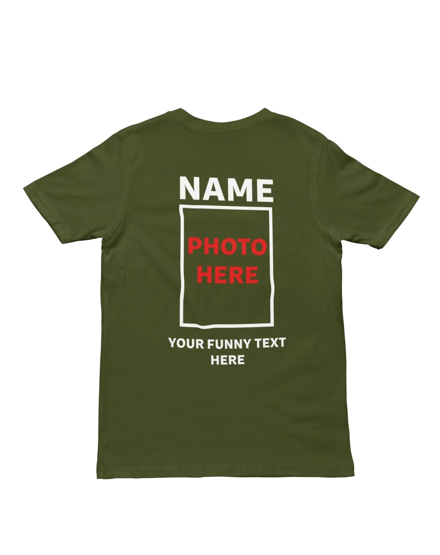 Personalised STAG DO T Shirts Photo Text Funny Customisable Novelty Best Man
