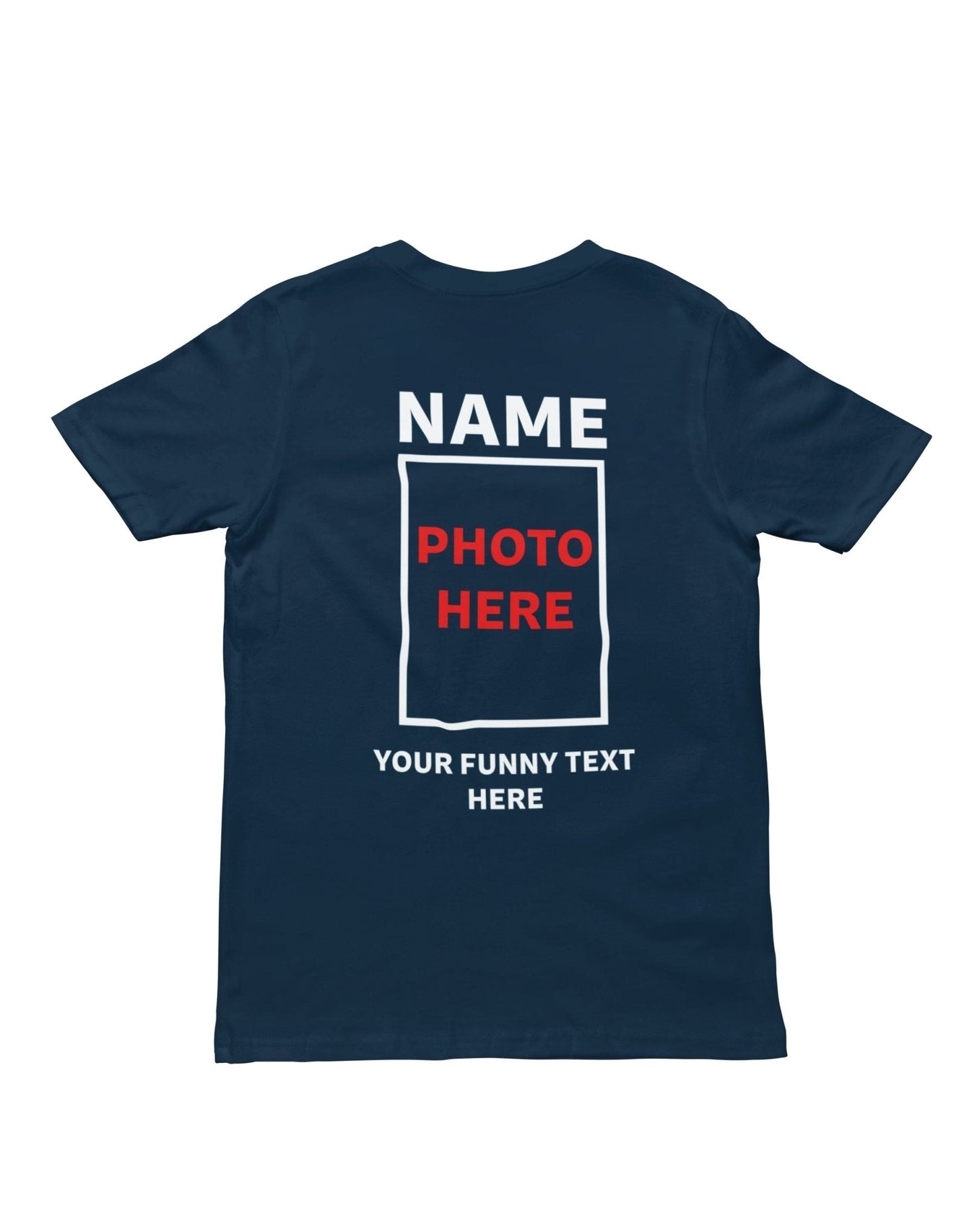 Personalised STAG DO T Shirts Photo Text Funny Customisable Novelty Best Man