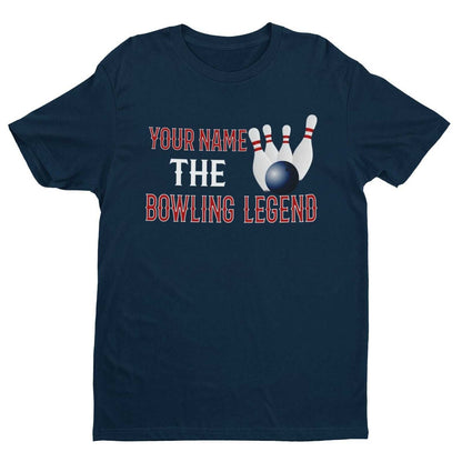 Personalised Bowling Legend T-Shirt, supporting product image 1