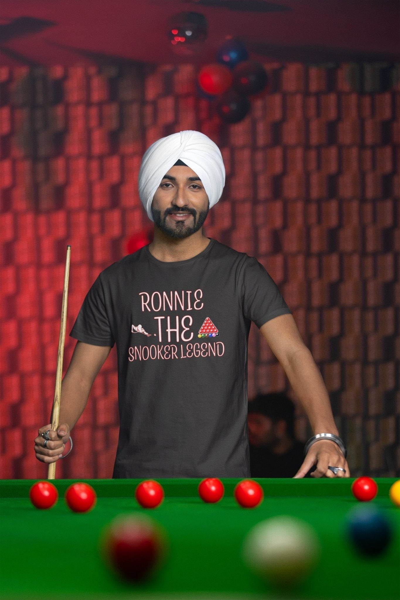 Personalised The Snooker Legend - Personalised T-Shirt for Snooker Fans T-Shirt Gift