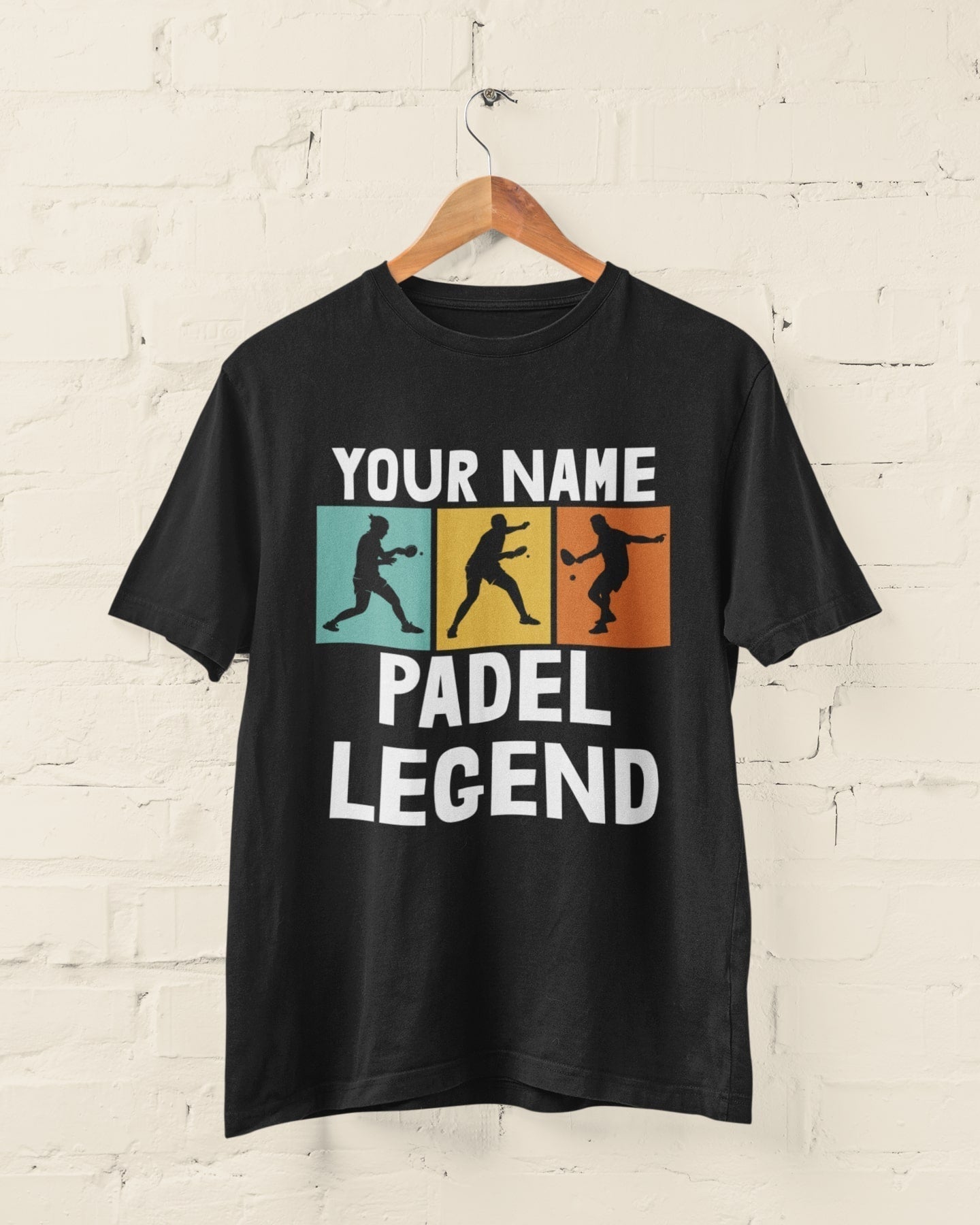 Personalised 'Your Name - The Padel Legend' T-Shirt for Padel Fans T-Shirt Gift