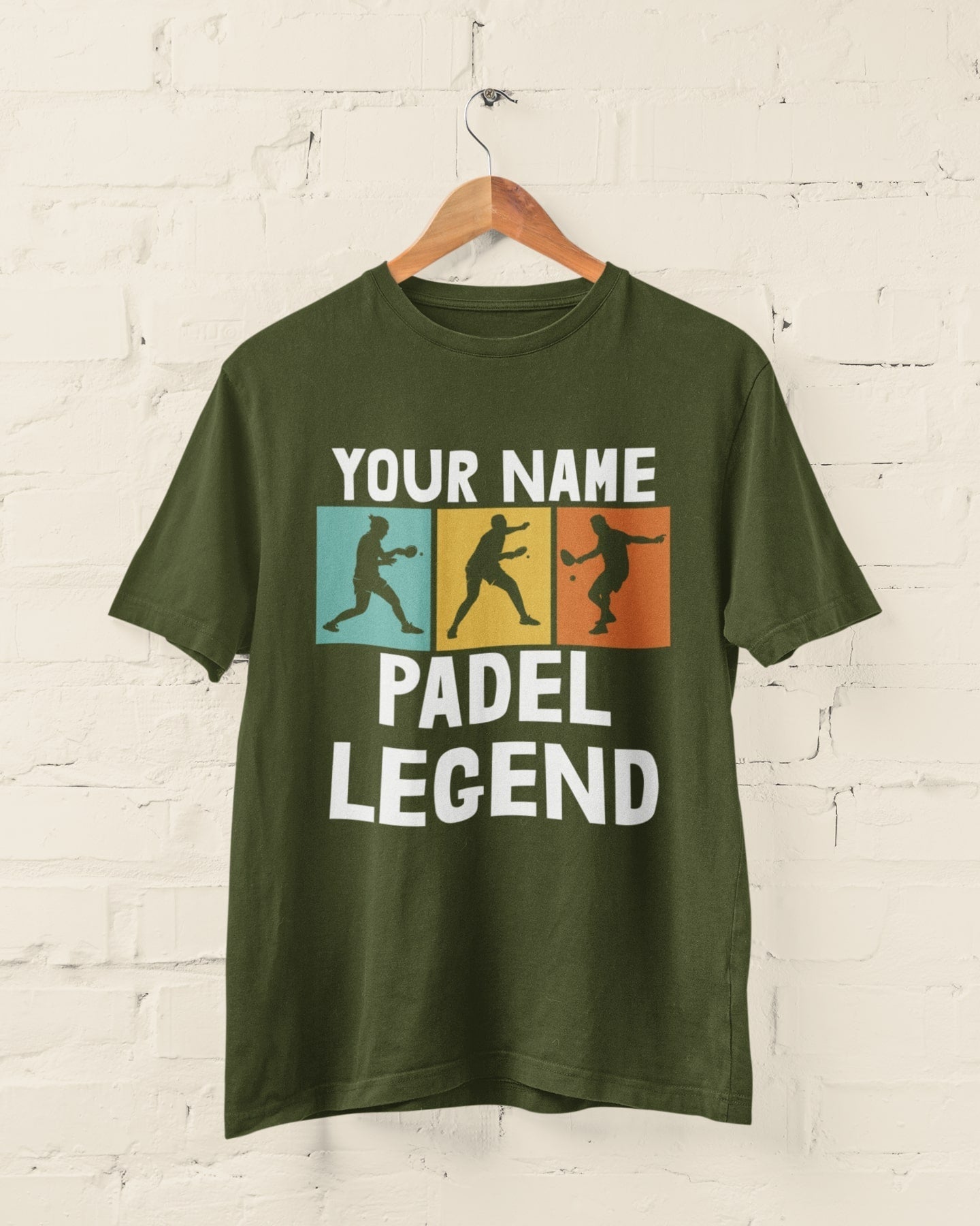 Personalised 'Your Name - The Padel Legend' T-Shirt for Padel Fans T-Shirt Gift