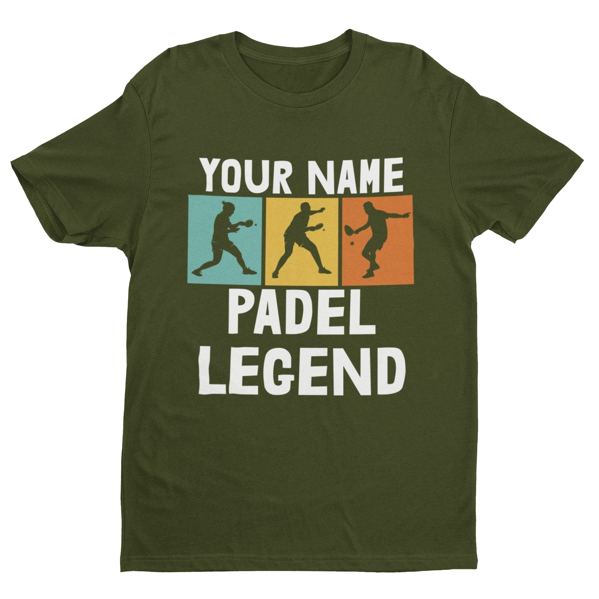 Personalised 'Your Name - The Padel Legend' T-Shirt for Padel Fans T-Shirt Gift