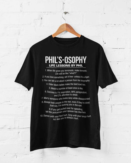 Phil's - Osophy T-Shirt Funny Dunphy Phil Quotes Family Modern Gift Best T-Shirt
