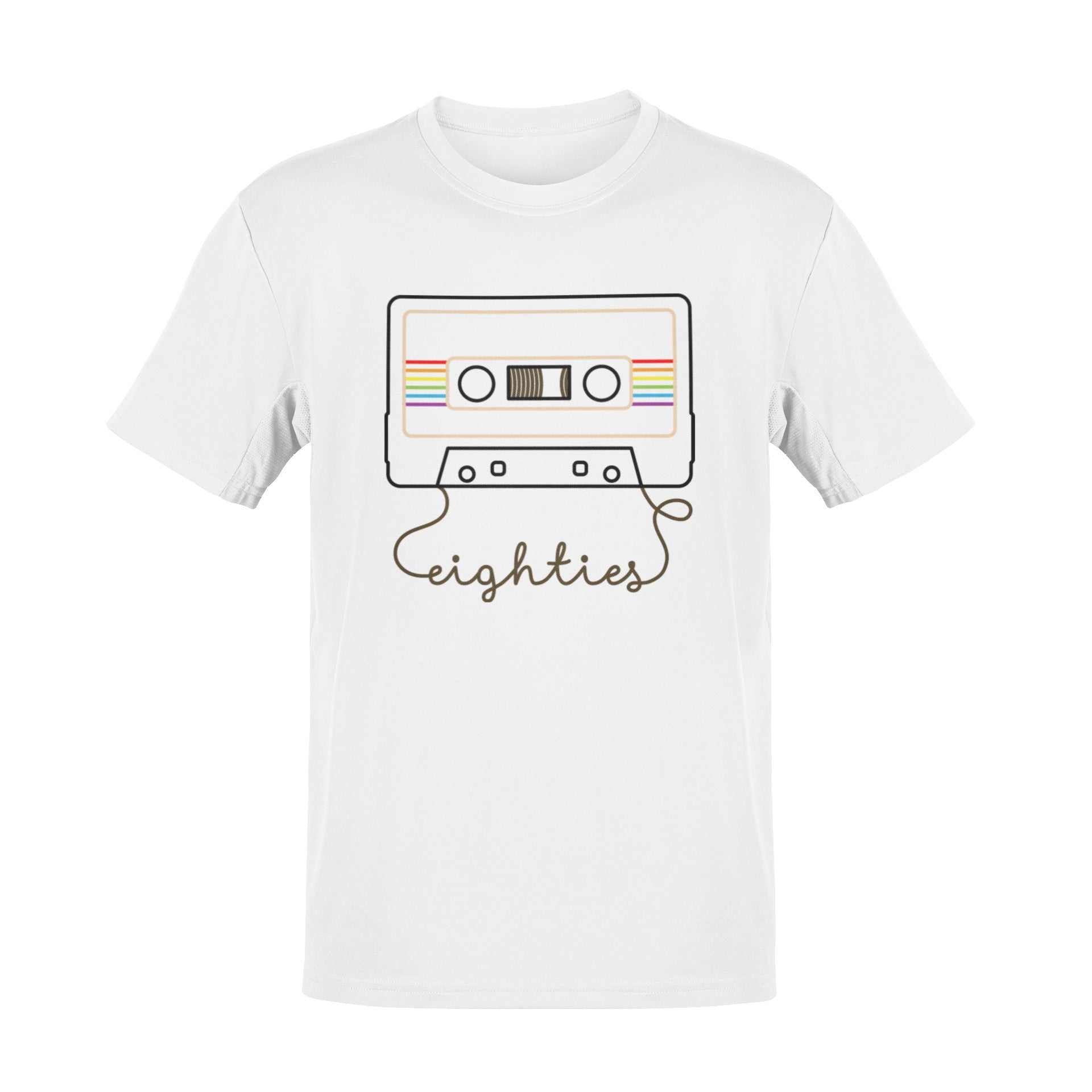 Retro Eighties Cassette Tape Graphic T-Shirt - Nostalgic 80s Style T-Shirt T-Shirt