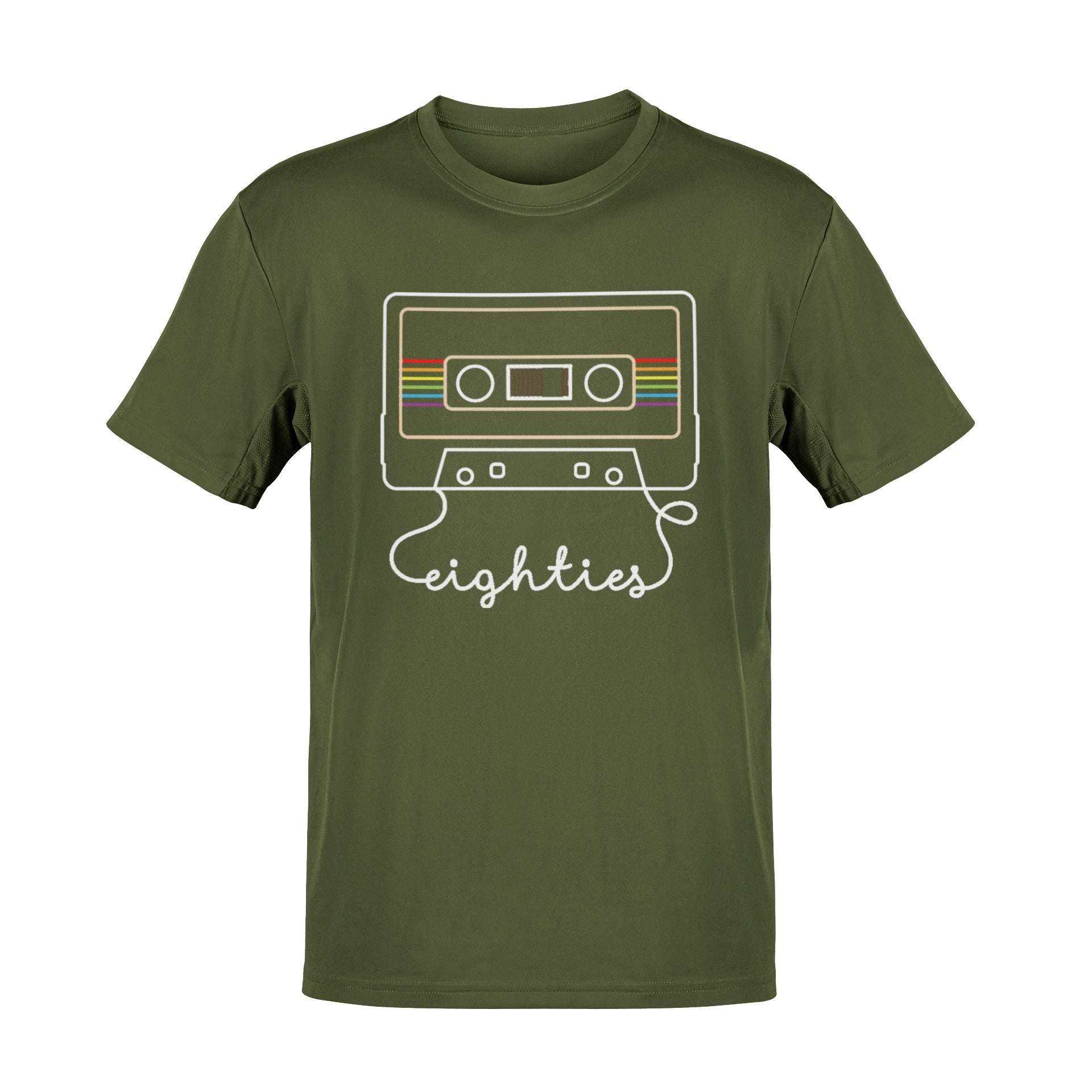 Retro Eighties Cassette Tape Graphic T-Shirt - Nostalgic 80s Style T-Shirt T-Shirt