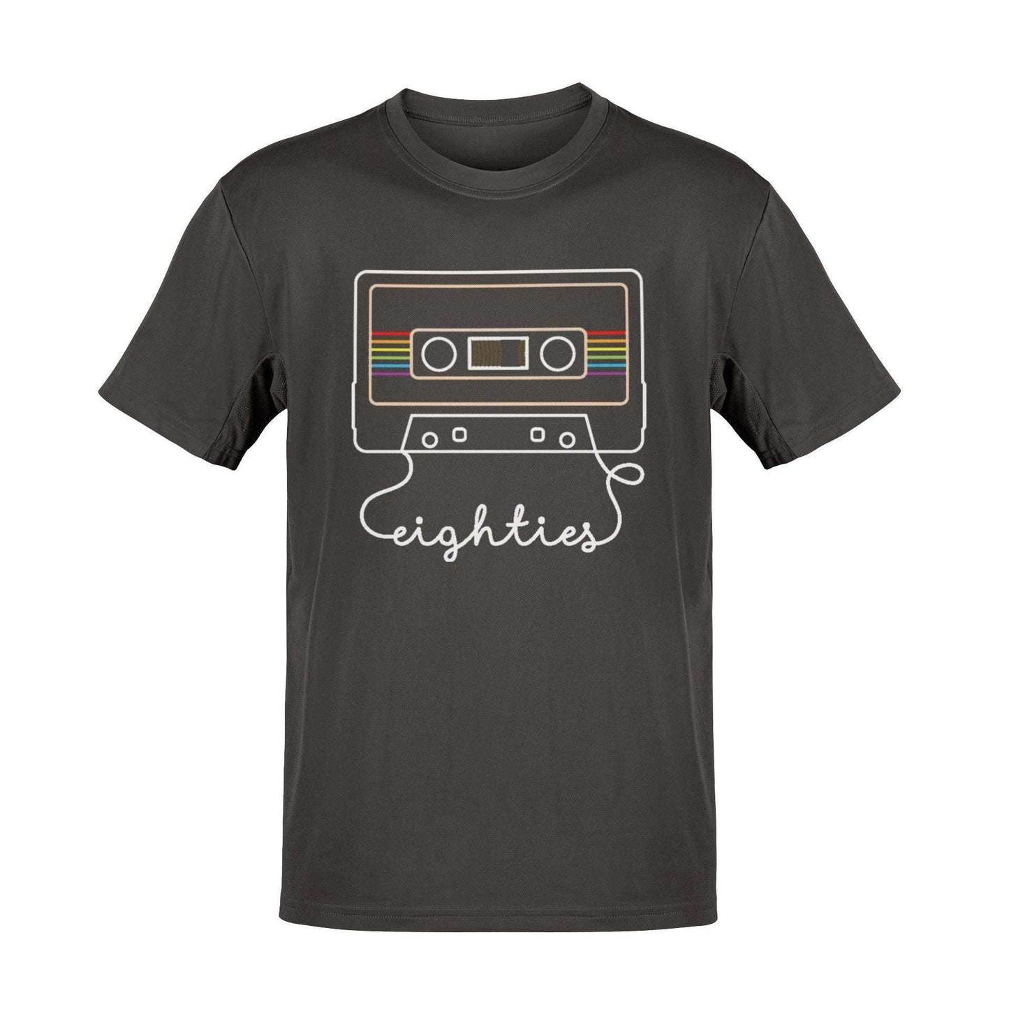 Retro Eighties Cassette Tape Graphic T-Shirt - Nostalgic 80s Style T-Shirt T-Shirt