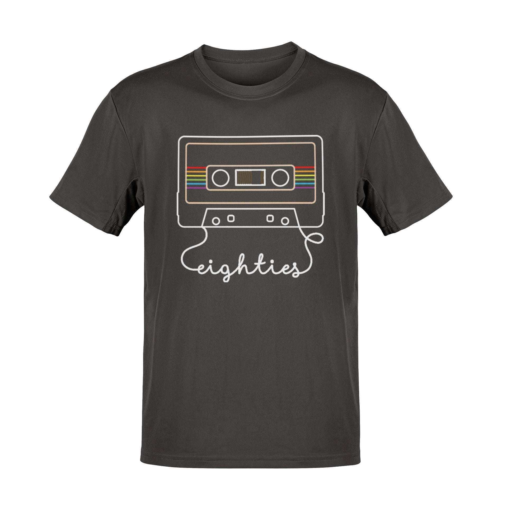Retro Eighties Cassette Tape Graphic T-Shirt - Nostalgic 80s Style T-Shirt T-Shirt