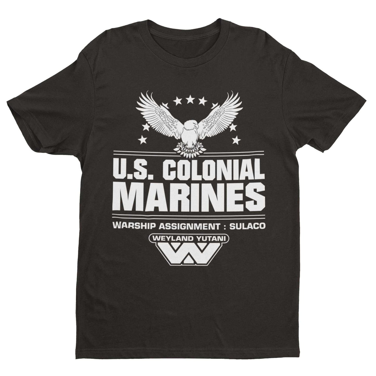 Retro Style Sci Fi T-Shirt US Colonial Marines Gift for 80s 90s film fans T-Shirt
