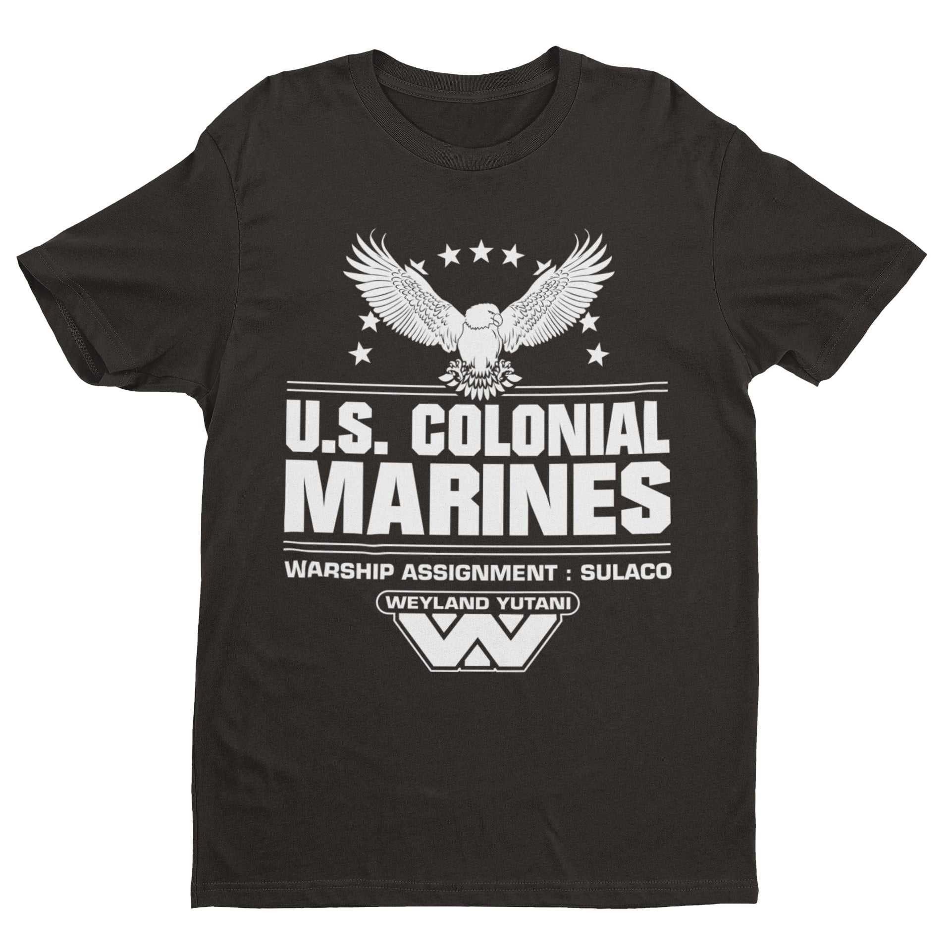 Retro Style Sci Fi T-Shirt US Colonial Marines Gift for 80s 90s film fans T-Shirt