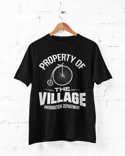 Retro TV T-Shirt Property Of The Village Prisoner The 60s Funny Cult Fan Gift T-Shirt