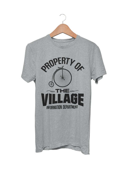 Retro TV T-Shirt Property Of The Village Prisoner The 60s Funny Cult Fan Gift T-Shirt