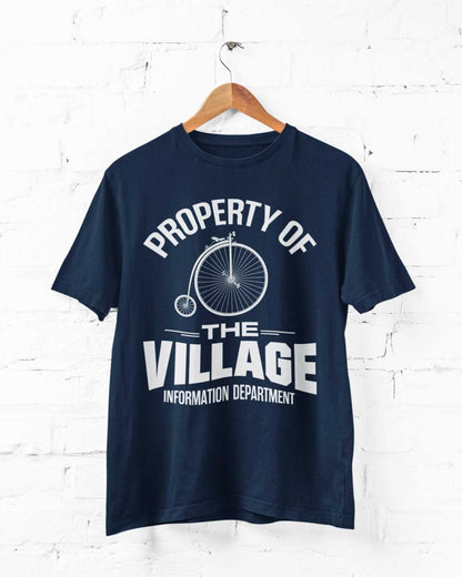 Retro TV T-Shirt Property Of The Village Prisoner The 60s Funny Cult Fan Gift T-Shirt